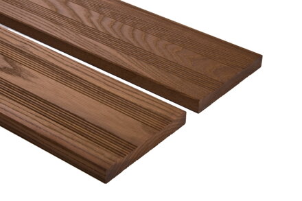 Terasová doska AB, TLAKOM IMPREGNOVANÁ/ 25 x 144 x 4000, 4ks v balení = 2,3m²/ balenie