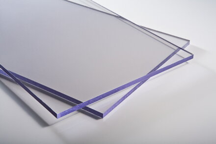 Polykarbonátová doska 4mm, UV2, ČÍRA 